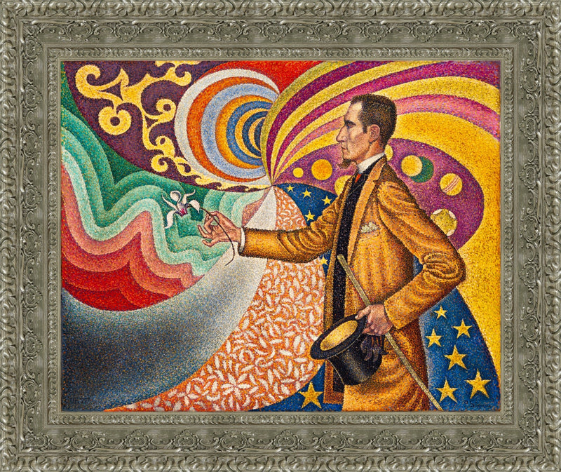 Portrait of Félix Fénéon – Paul Signac, 1890