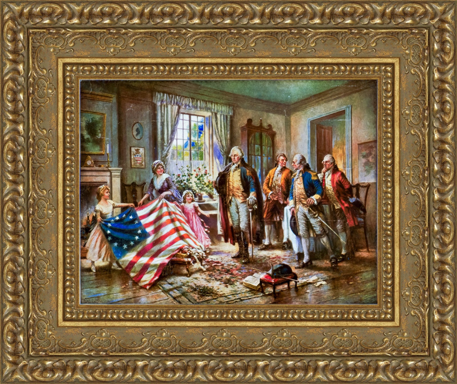 The Birth of Old Glory – Percy Moran, 1917