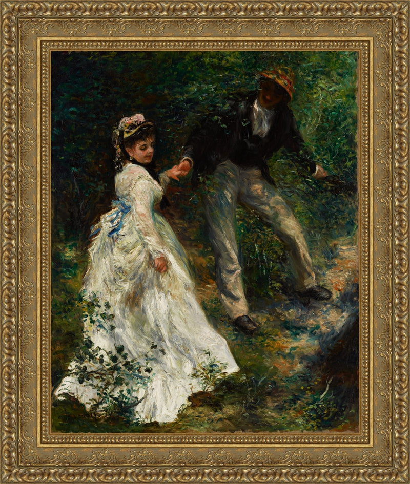 The Promenade – Pierre-Auguste Renoir, c. 1870