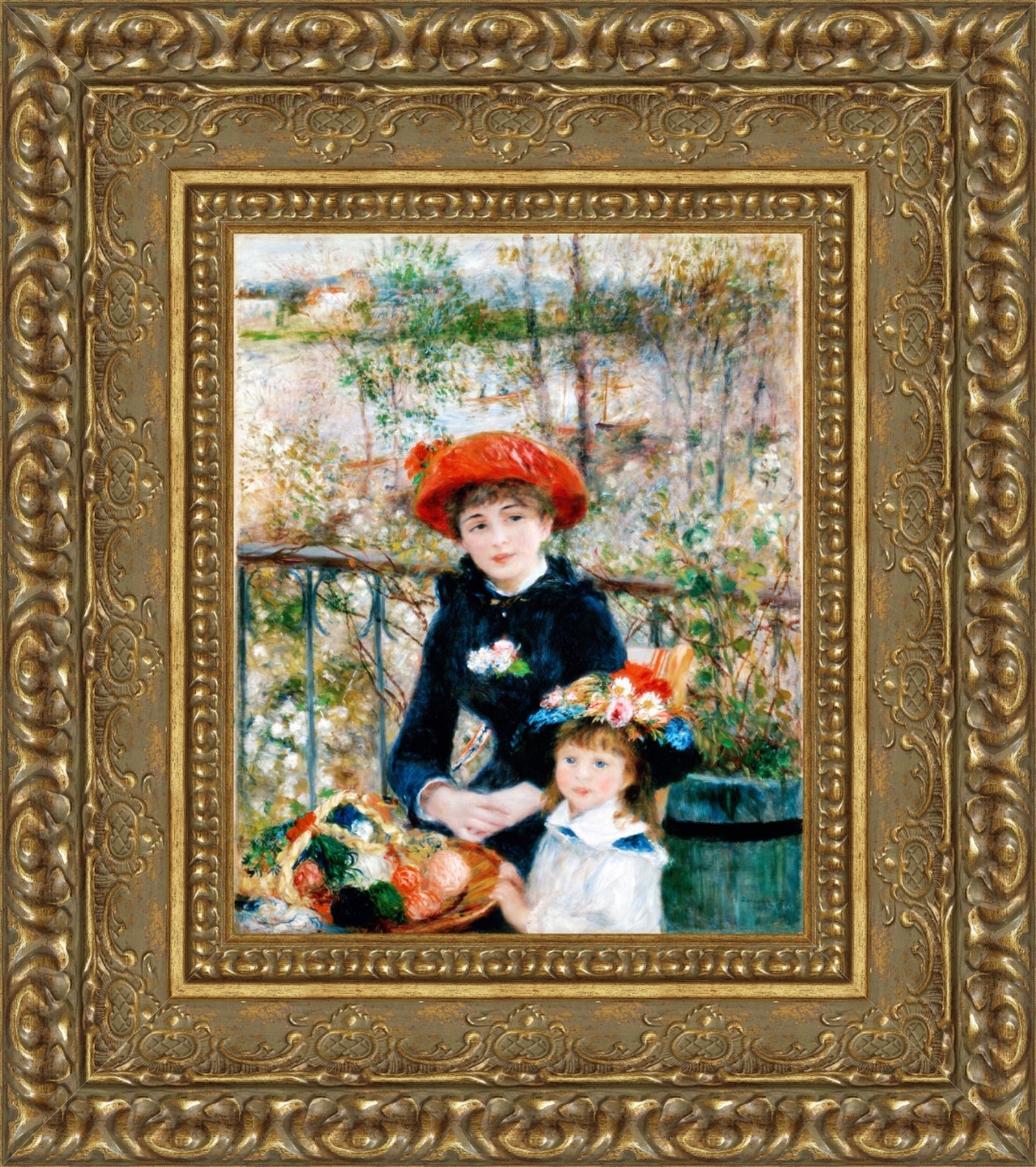 Two Sisters (On the Terrace) – Pierre-Auguste Renoir, 1881