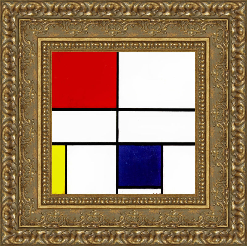 Composition with Red, Yellow, and Blue – Piet Mondrian, 1935
