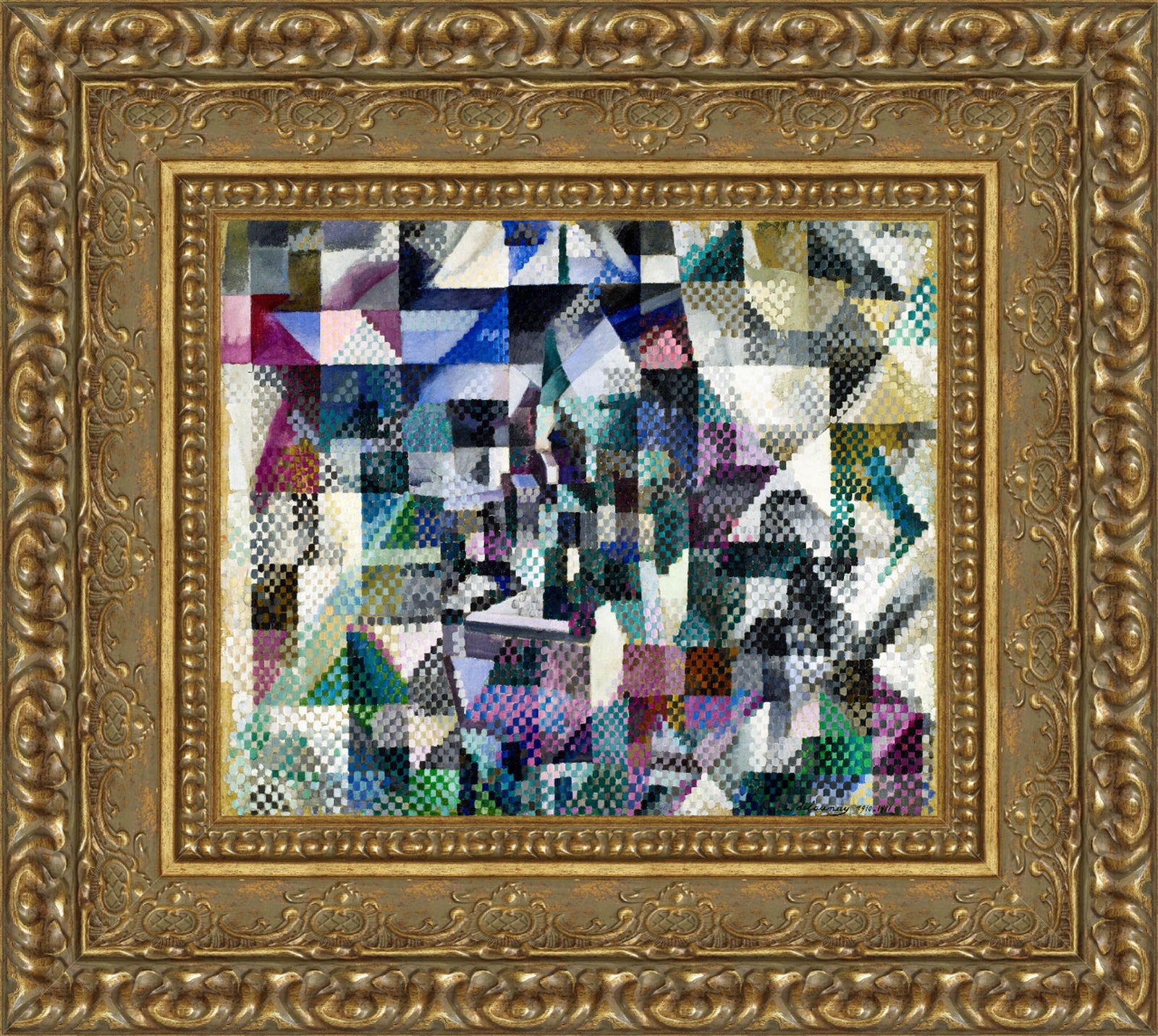 Window on the City No. 3 – Robert Delaunay, 1912