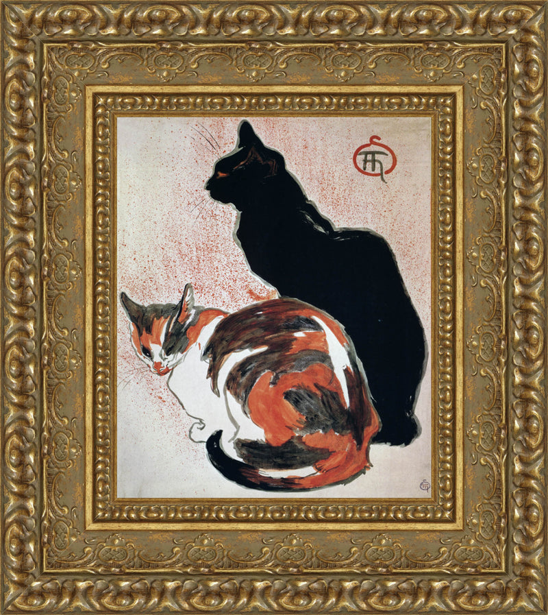 Two Cats – Théophile Steinlen, 1894