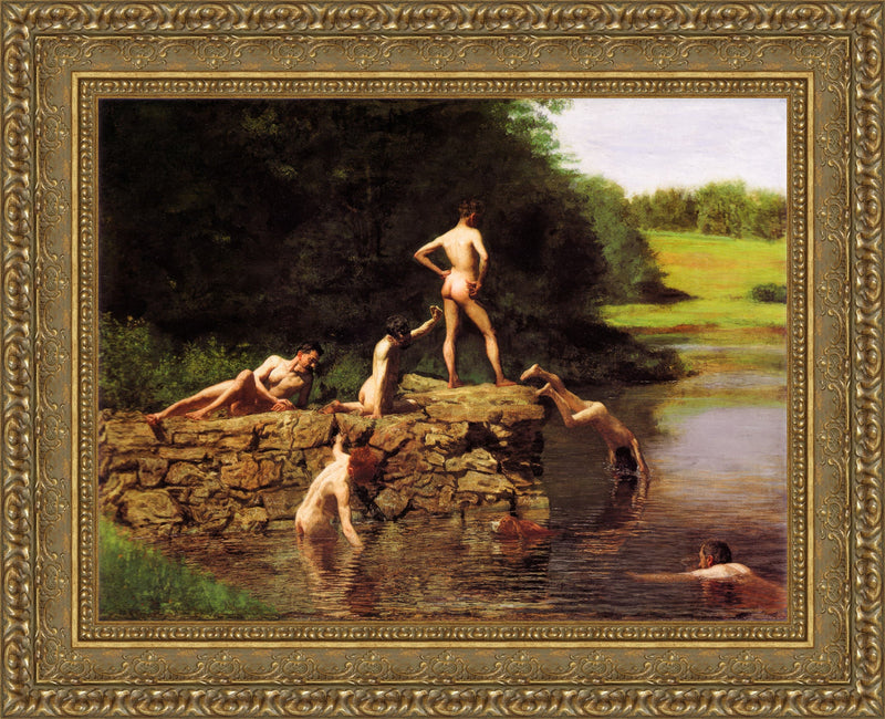 The Swimming Hole – Thomas Eakins, 1884–1885