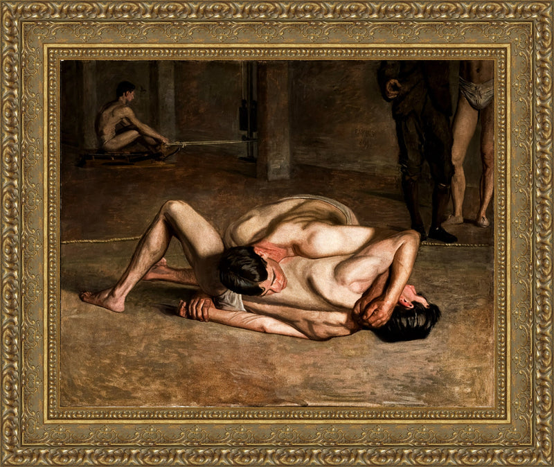 Wrestlers – Thomas Eakins, 1899