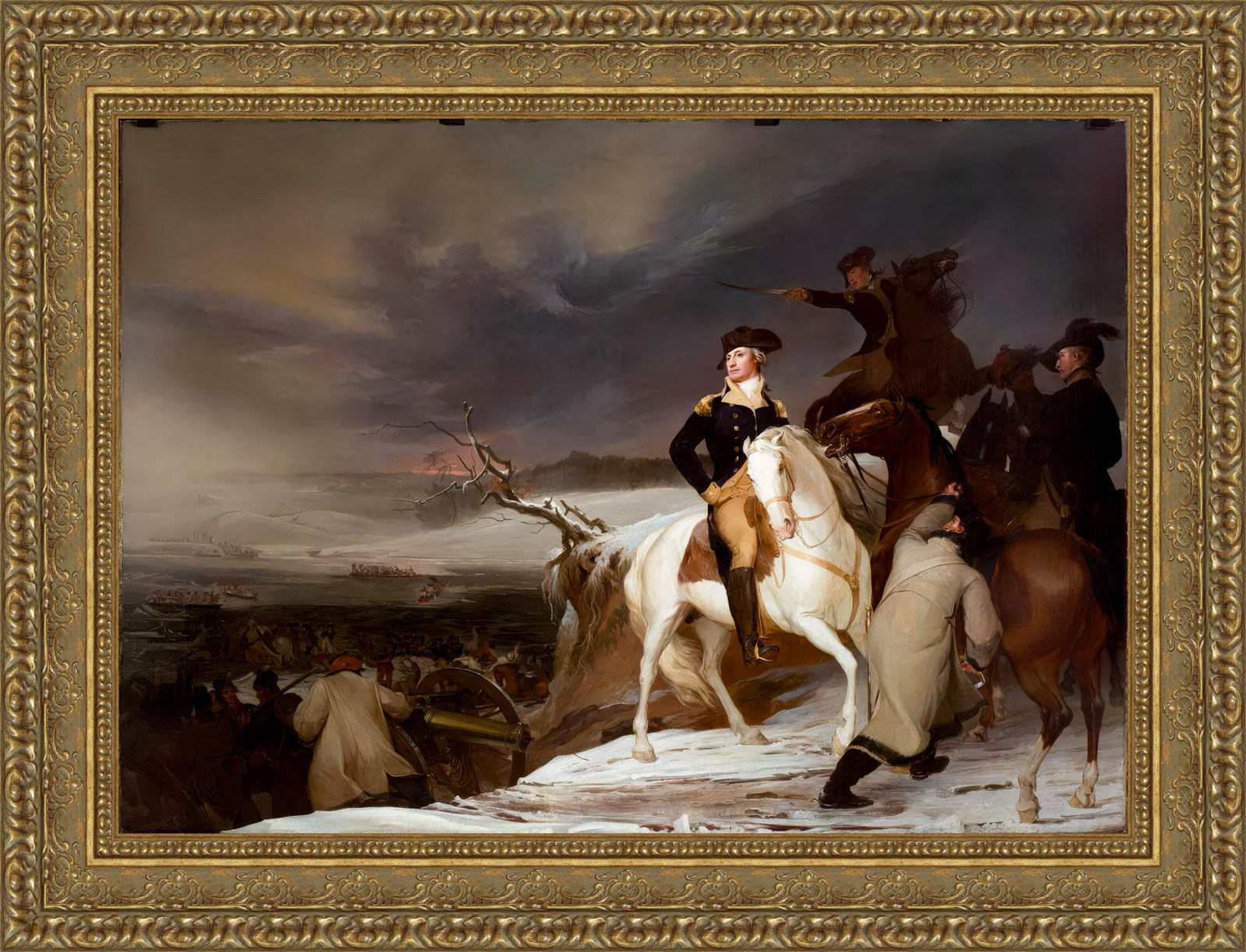 Passage of the Delaware – Thomas Sully, 1819