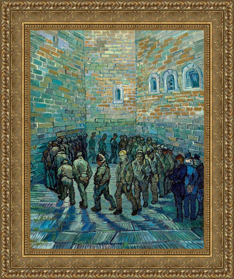 Prisoners Exercising (After Dore) – Vincent van Gogh, 1890