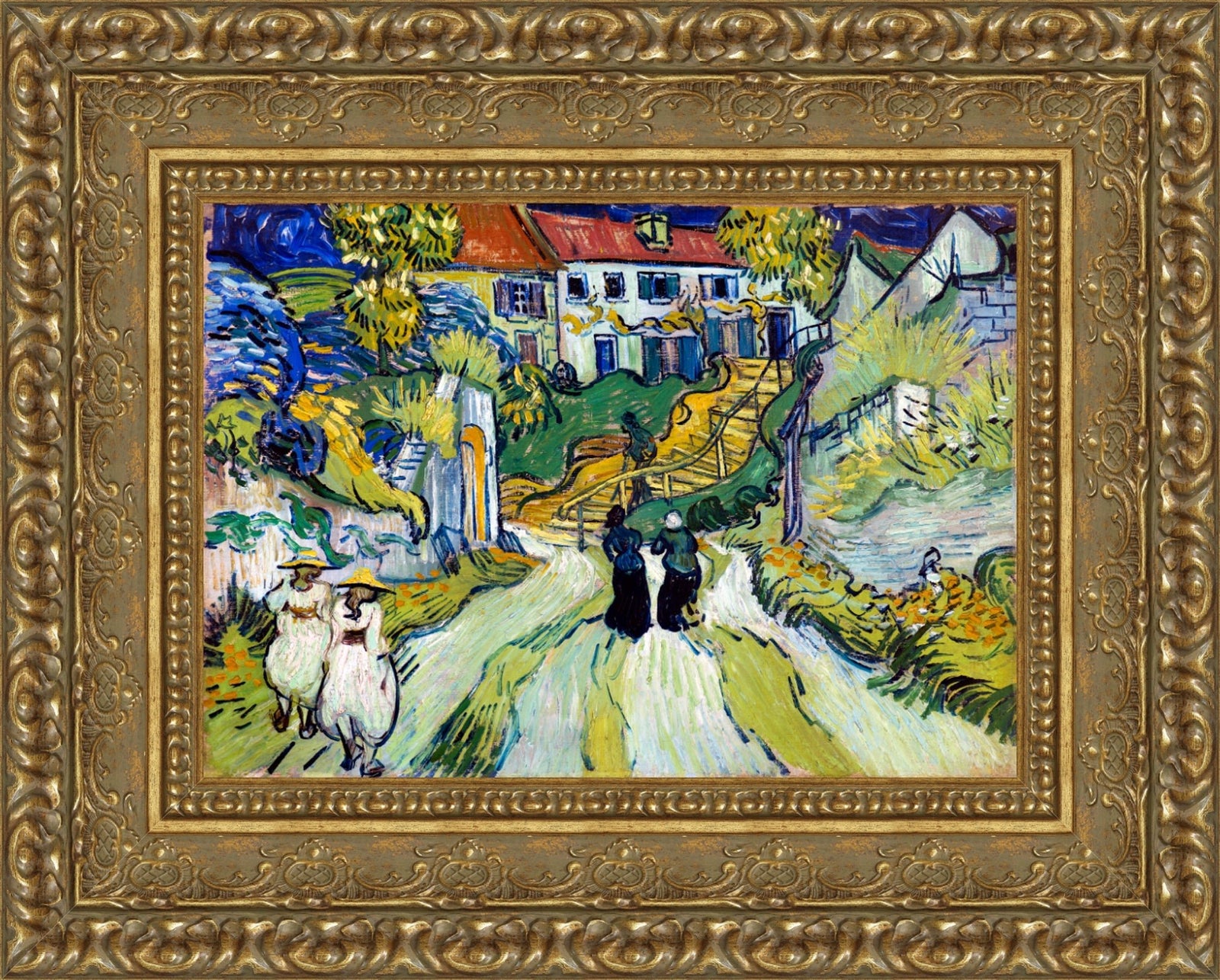 Stairway at Auvers – Vincent van Gogh, 1890