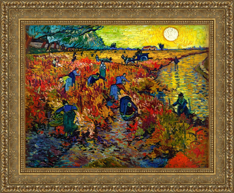 The Red Vineyard – Vincent van Gogh, 1888