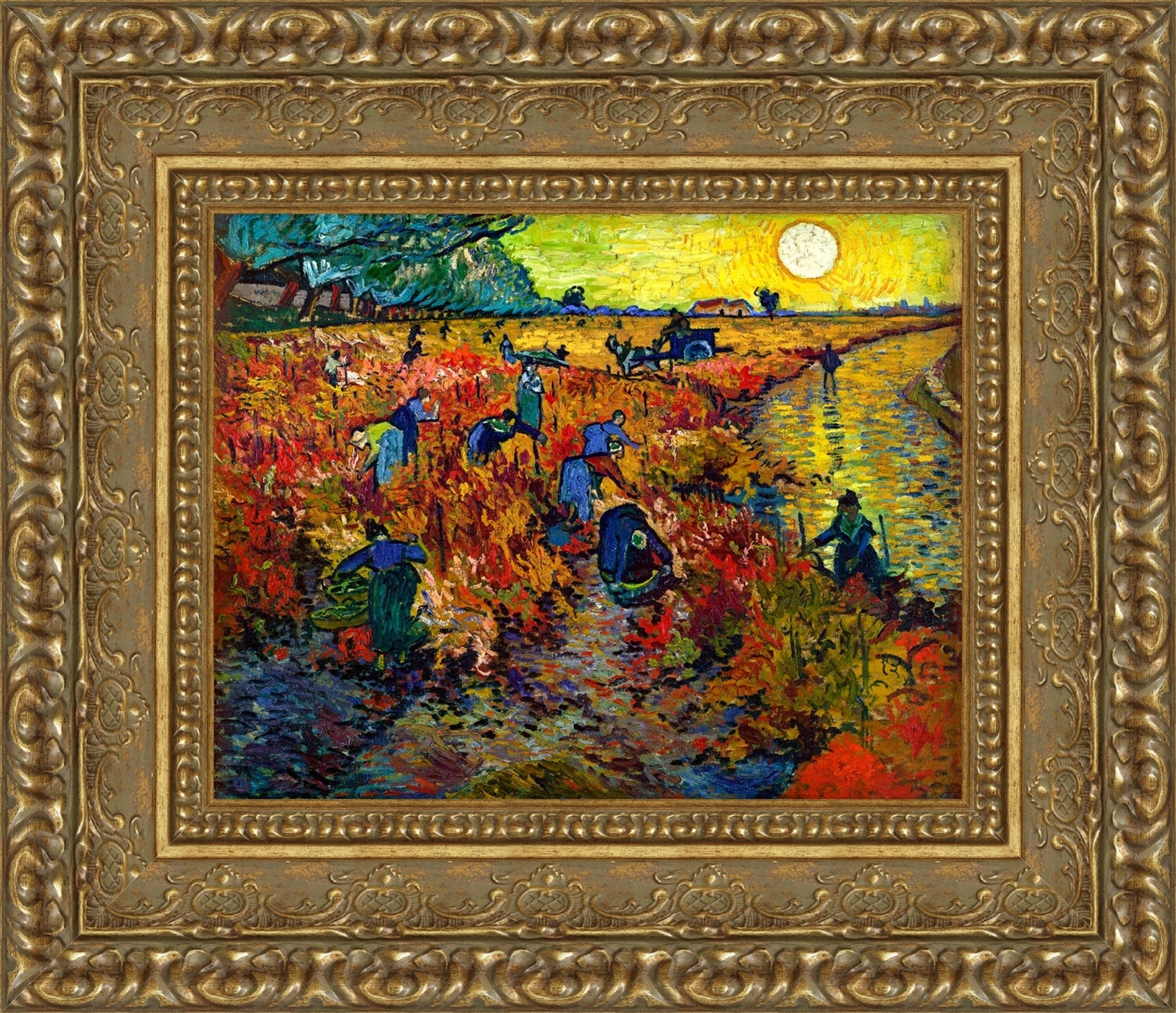 The Red Vineyard – Vincent van Gogh, 1888