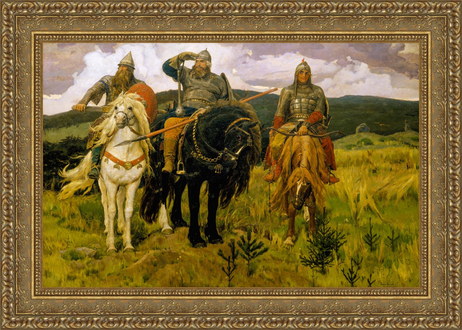 Bogatyri – Viktor Vasnetsov, 1898