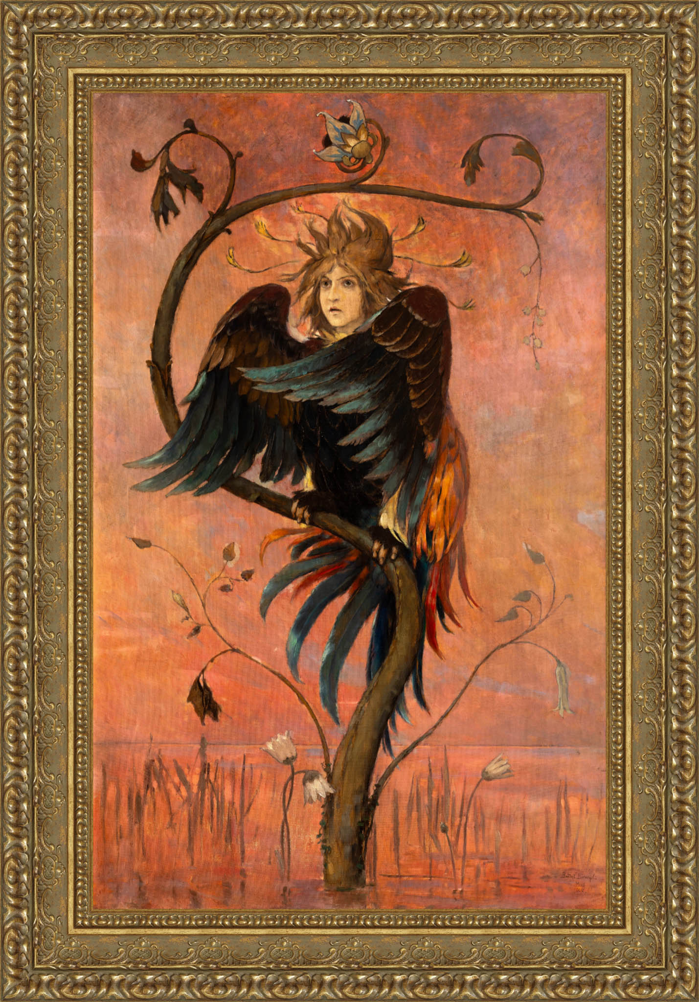 The Bird Gamayun – Viktor Vasnetsov, 1897