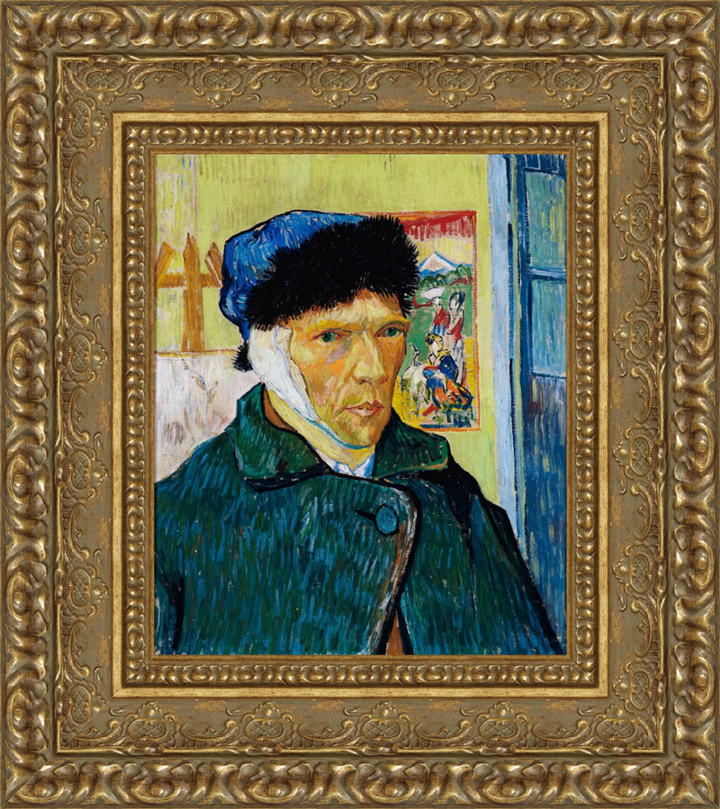 Self Portrait With Bandaged Ear – Vincent van Gogh, 1889