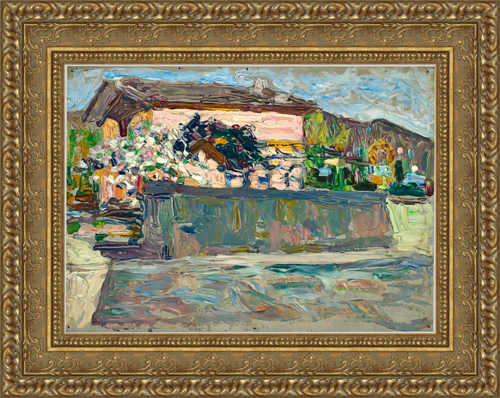 Frübling, Umgebung von Augsburg – Wassily Kandinsky, 1902