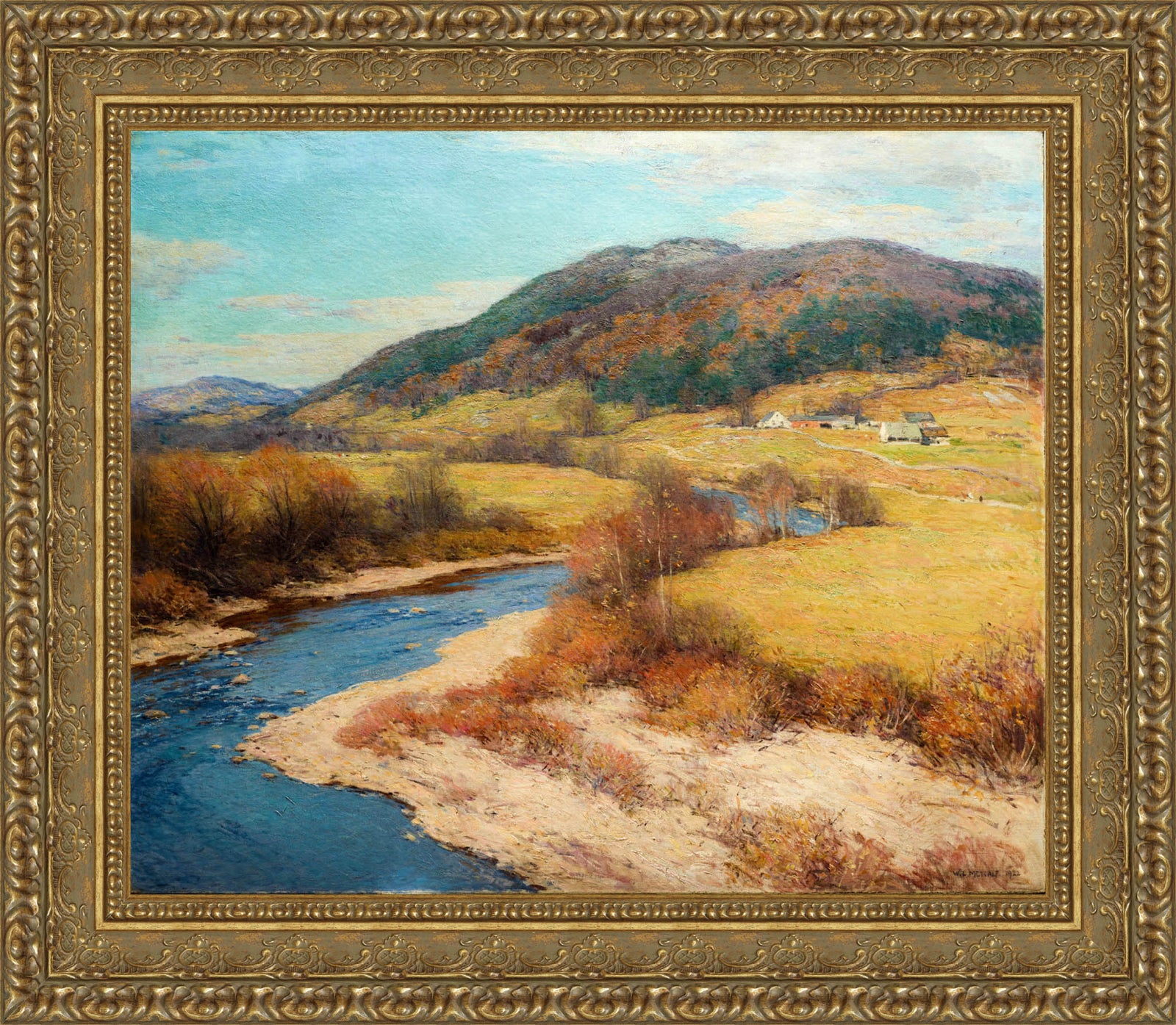 Indian Summer Vermont – Willard Metcalf, 1922