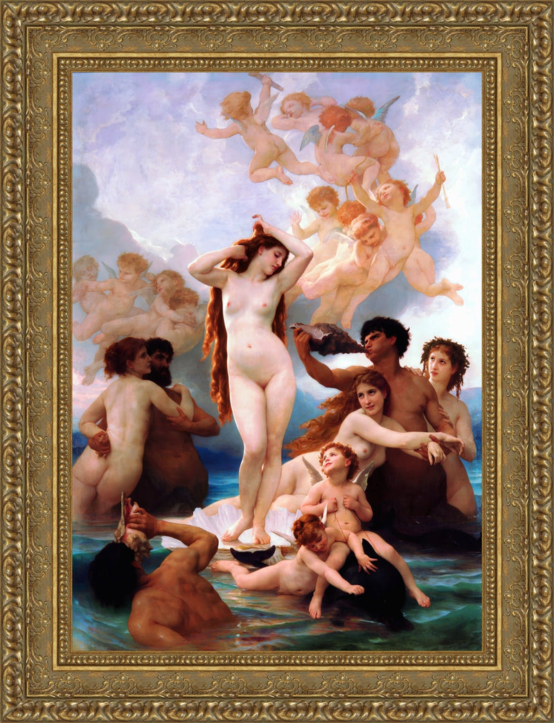 The Birth of Venus – William-Adolphe Bouguereau, 1879