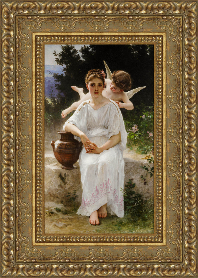 Whisperings of Love – William-Adolphe Bouguereau, 1889