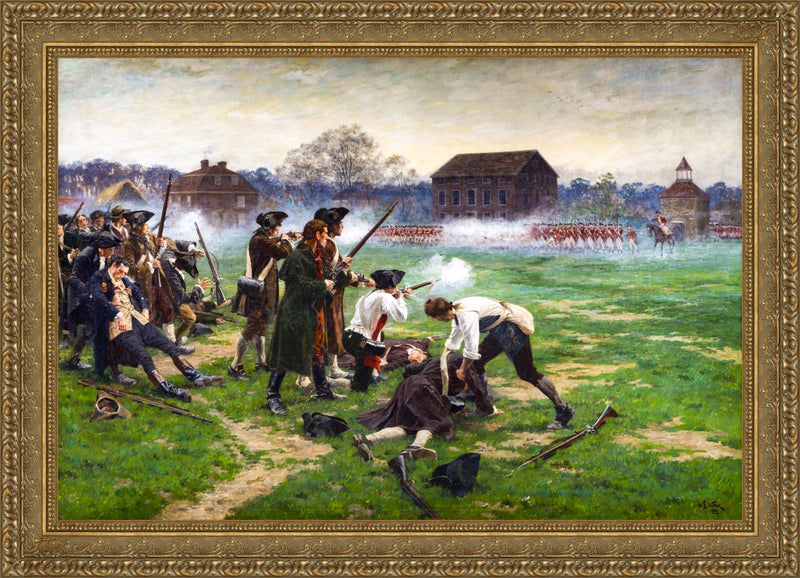 The Battle of Lexington – William Barnes Wollen, 1910