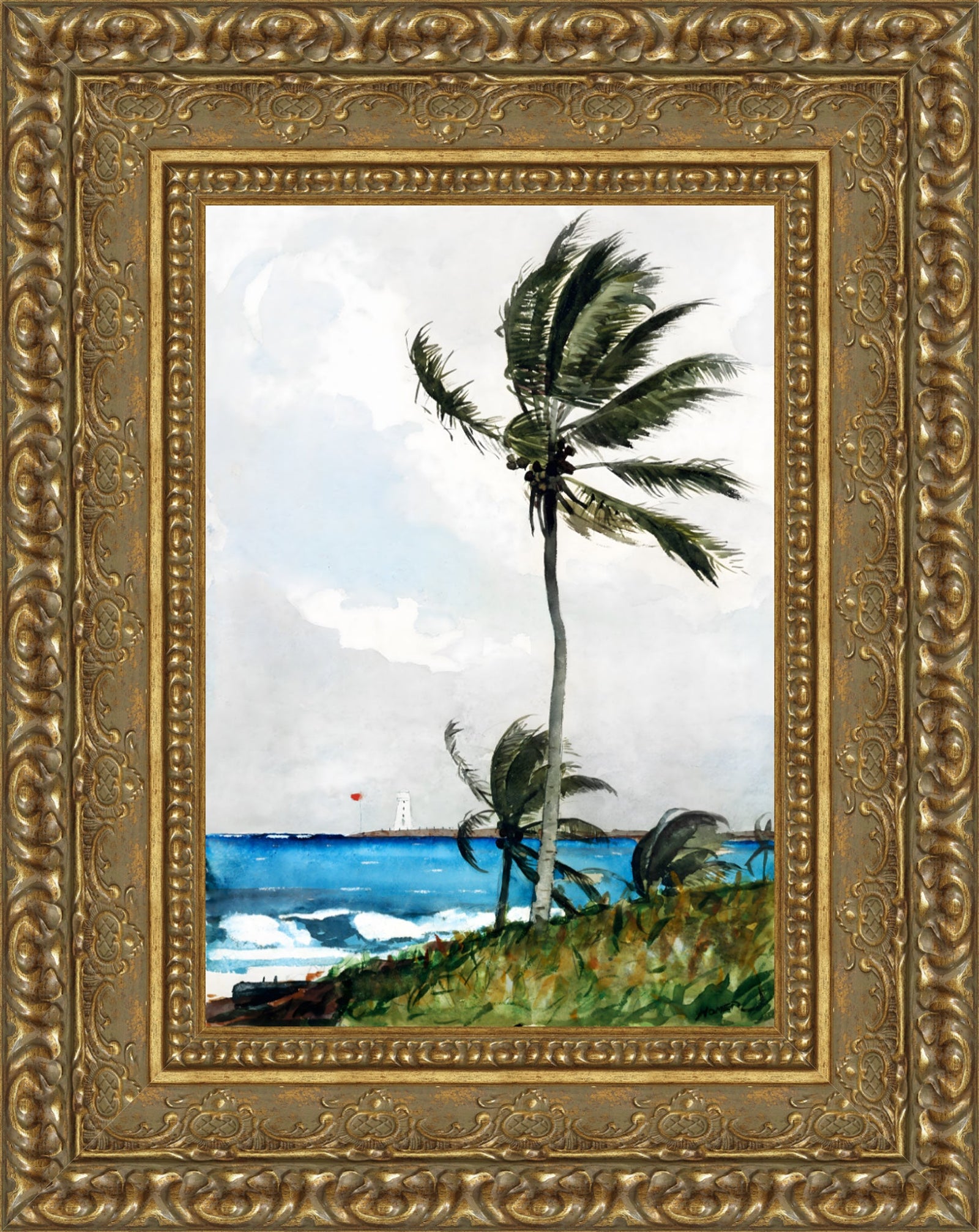 Palm Tree, Nassau – Winslow Homer, 1898
