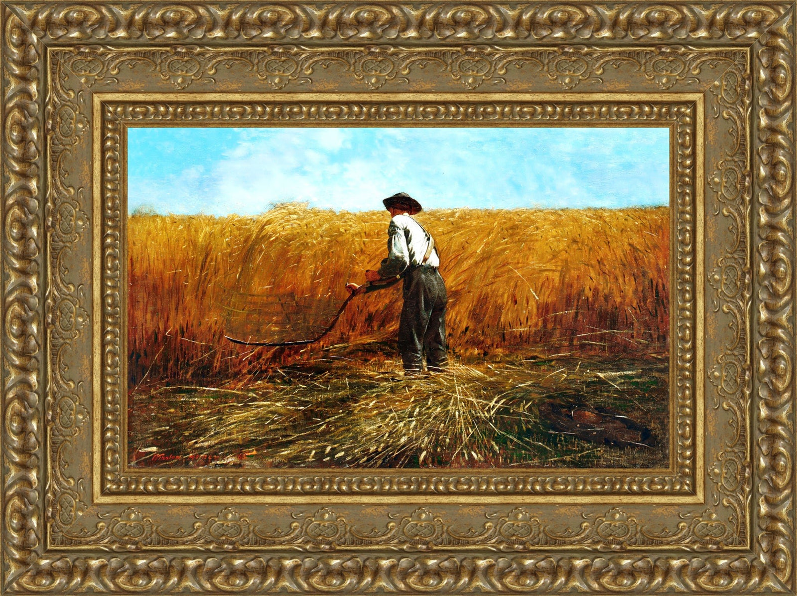 The Veteran in a New Field – Winslow Homer, 1865