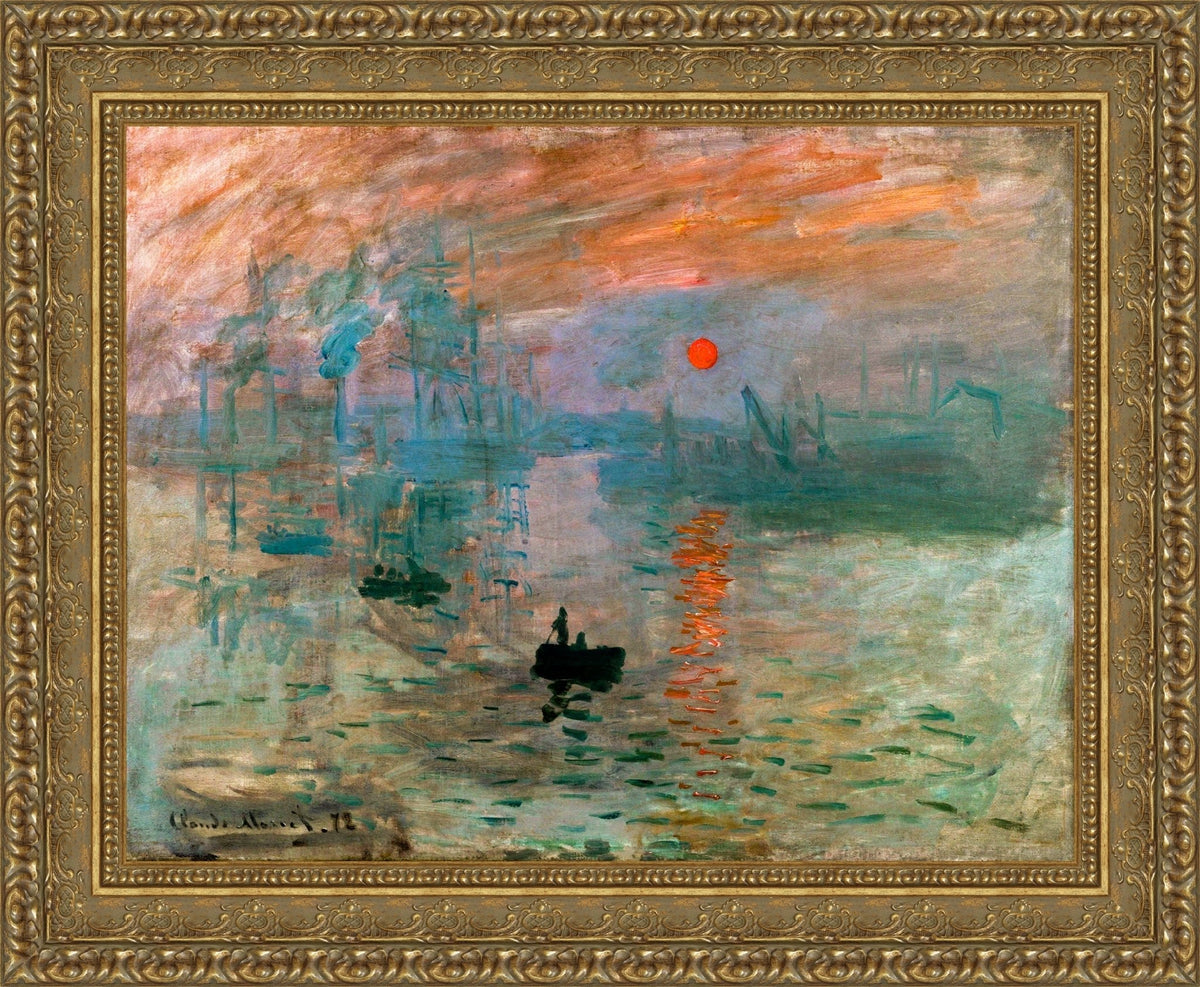 Claude Monet Paintings: Light, Gardens, and the Water Lilies - Canvas Classics