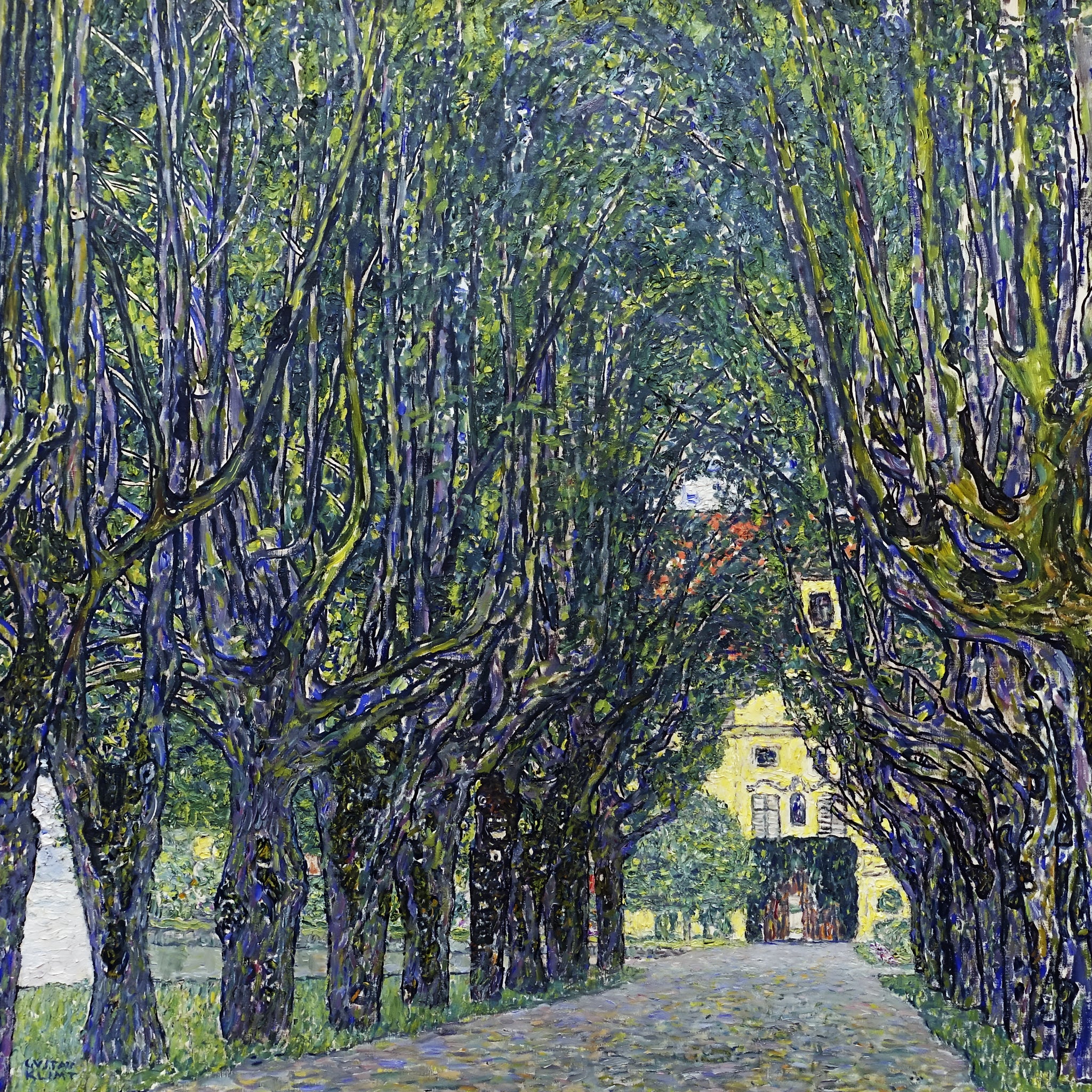 Allee At Schloss Kammer (Avenue in the Park of Schloss Kammer)