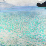 Attersee by Gustav Klimt — Framed Giclee Canvas Print | Canvas Classics