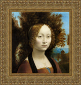 Ginevra de' Benci – Leonardo da Vinci, 1474–1478