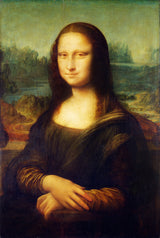 Mona Lisa by Leonardo da Vinci — Framed Giclee Canvas Print | Canvas Classics