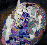 The Virgin by Gustav Klimt — Framed Giclee Canvas Print | Canvas Classics