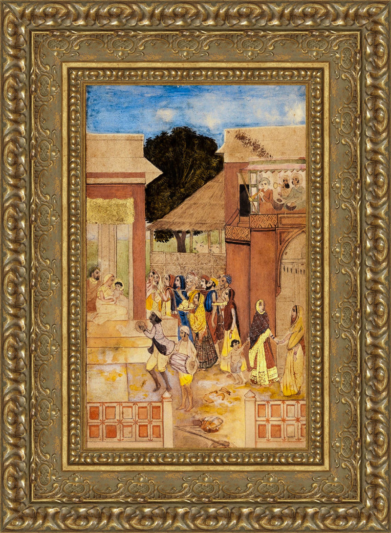 The Birth of Krishna – Abanindranath Tagore