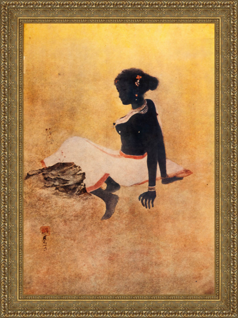 Santhal Girl, Ranchi – Abanindranath Tagore, c. 1925