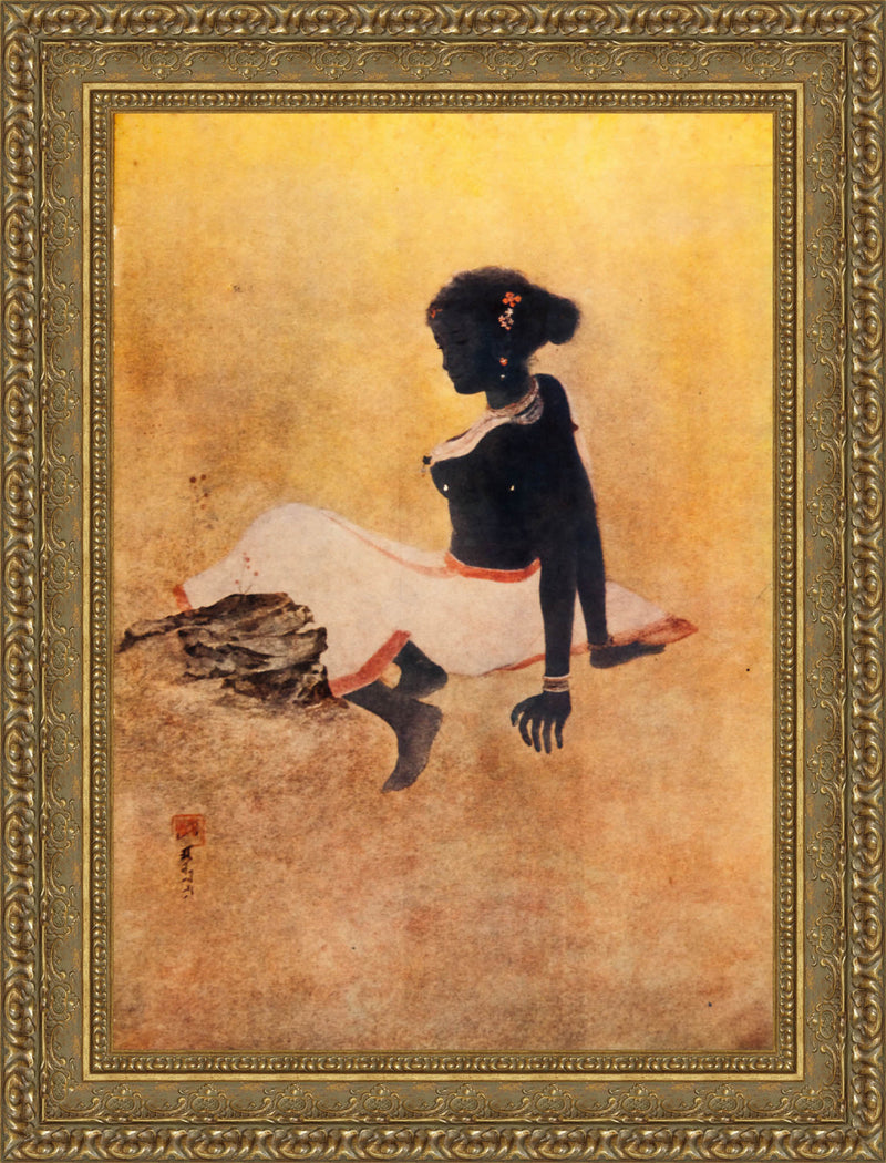 Santhal Girl, Ranchi – Abanindranath Tagore, c. 1925