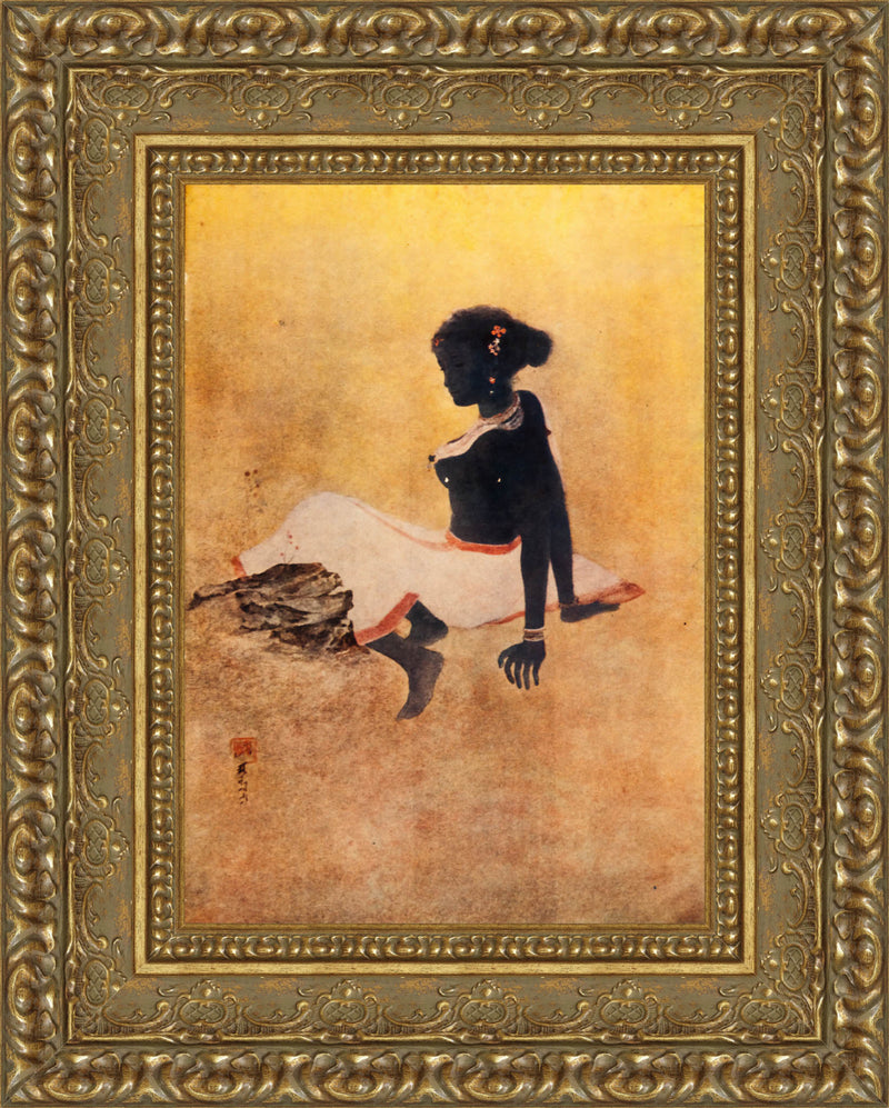 Santhal Girl, Ranchi – Abanindranath Tagore, c. 1925