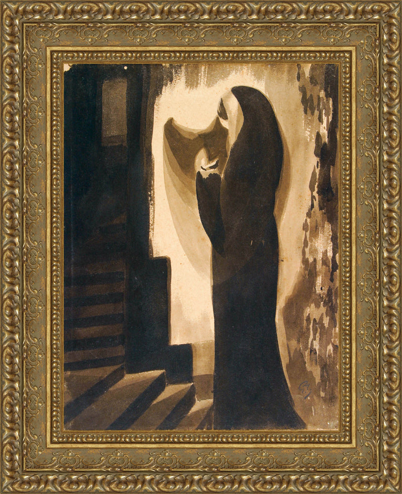 Shaded Flame – Gaganendranath Tagore, c. 1922