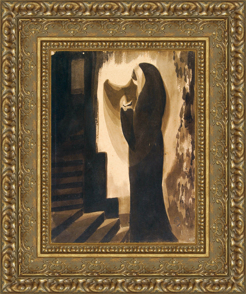 Shaded Flame – Gaganendranath Tagore, c. 1922