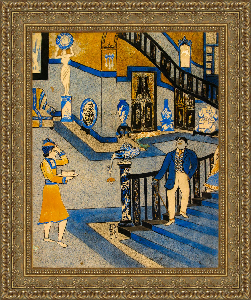 The Rich Lord at Home – Gaganendranath Tagore, c. 1917