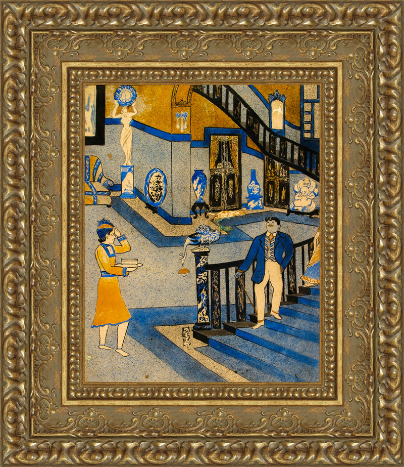 The Rich Lord at Home – Gaganendranath Tagore, c. 1917