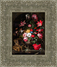 Silver frame