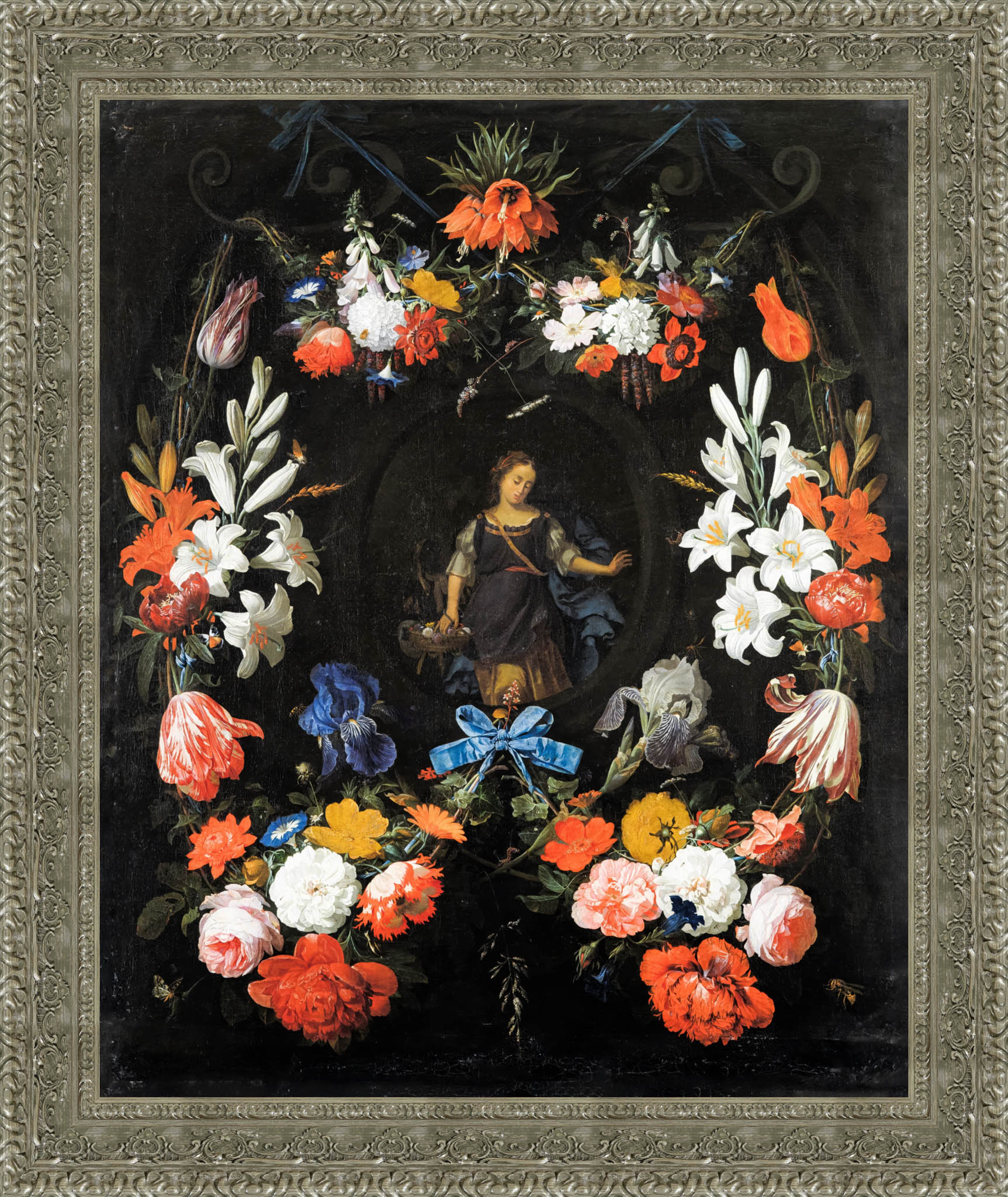 Garland Of Flowers – Abraham Mignon, c. 1665 - 1679 - Canvas Classics