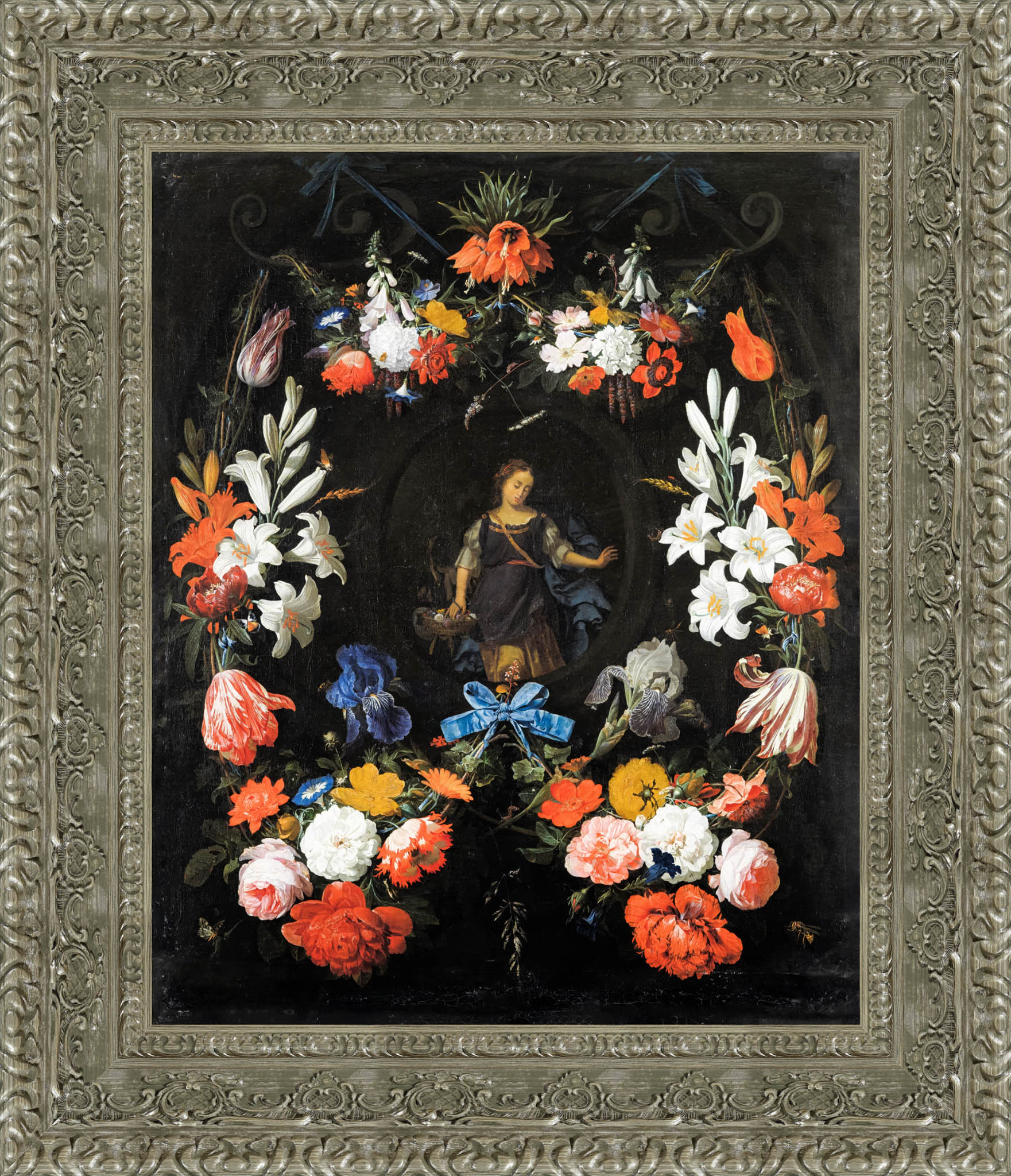 Garland Of Flowers – Abraham Mignon, c. 1665 - 1679 - Canvas Classics