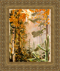 Gold frame