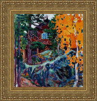 Gold frame