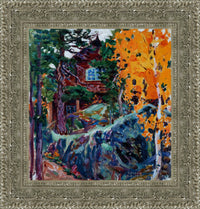 Silver frame