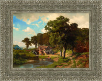 Silver frame