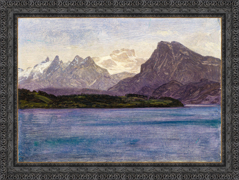 Alaskan Coast Range – Albert Bierstadt, 1889