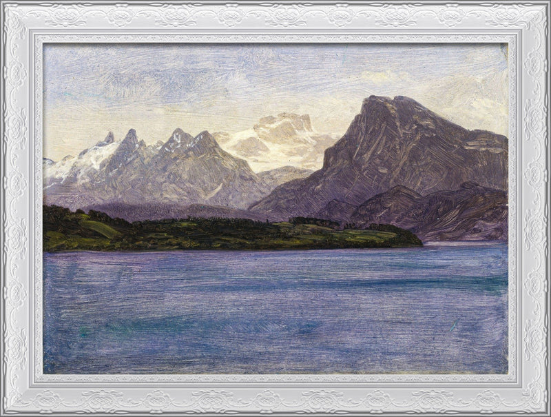 Alaskan Coast Range – Albert Bierstadt, 1889