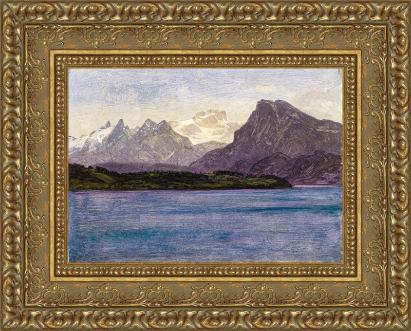Alaskan Coast Range – Albert Bierstadt, 1889