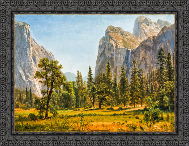 Bridal Veil Falls, Yosemite Valley – Albert Bierstadt, 1871