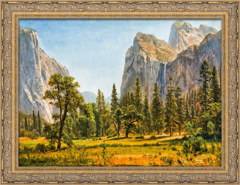 Bridal Veil Falls, Yosemite Valley – Albert Bierstadt, 1871